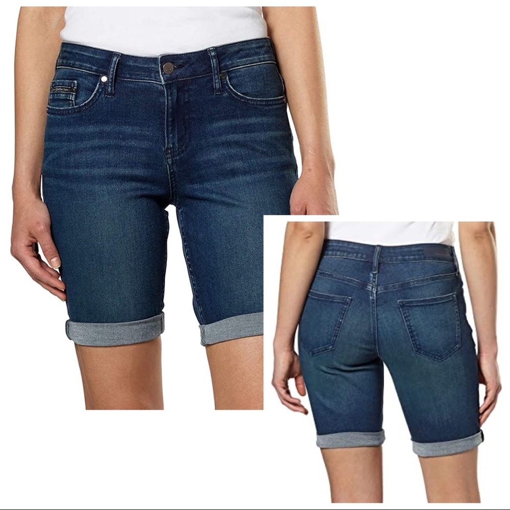 Calvin Klein City Shorts Blue size 4.